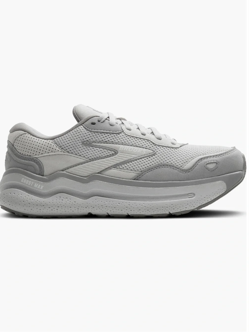 New Brooks Ghost Max SE Men’s Size 9D Grey Running Shoes